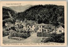 98587 O6081 Herges - Gasthaus u. Pension zum Trusentaler Wasserfall Oldtimer
