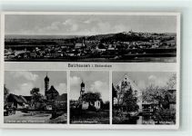 86483 W8909 Balzhausen b Krumbach, Schwaben - An der Pfarrkirche Leonhardskapelle Am Mühlbach