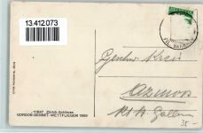 Gordon Bennet Wettfliegen 1909 AK Ballon 1909 Künstlerkarte