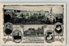 88450 W7951 Bonlanden , Kr Biberach an der Riß 1906 - 50jähriges Jubiläum des Kloster-Instituts