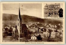65599 W6255 Wilsenroth - Gasthaus zur Eisenbahn Pfarrkirche St. Bartholomäus
