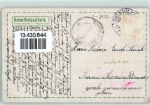 09376 O9156 Oelsnitz , Erzgeb 1914 Gebrauchsspuren Heimatfest Heimatfestpostkarte I Musiker