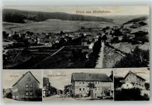 35110 W3559 Altenlotheim - Schule Wolf`s Gasthaus Forsthaus