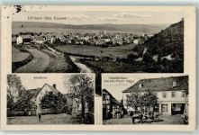 35114 W3559 Löhlbach - Schulhaus Geschäftshaus Friedr. Finger Kutsche