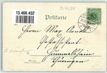 04654 O7233 Frohburg 1898 Gebrauchsspuren Vorläufer Rathaus Post Schloß Schloßpark Litho