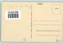 06295 O4251 Polleben - Kaufhaus Träger Schwimmbad Ort handschriftlich
