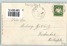 91613 W8801 Marktbergel 1904 - Petersberg Eisenbahnbrücke Marktplatz Hauptstraße