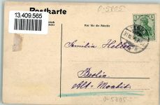 99887 O5805 Georgenthal , Thüringerw 1906 - Pension Amberg , AK