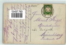 95355 W8678 Presseck 1910 Lithographie Ort handschriftlich