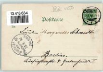 06295 O4250 Lutherstadt Eisleben 1898 Lithographie Lutherdenkmal Luthers Geburtshaus Luthers Sterbehaus Marktplatz