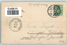 75438 W7134 Knittlingen 1905 - Rathaus Schulhaus