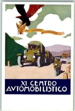 Udine Militär XI Centro Automobilistico sign. Ferrari AK Militär Italien Künstlerkarte