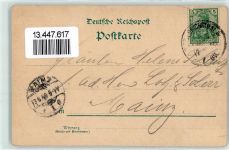 66111 W6600 Malstatt 1900 Lithographie Stadtpark Ludwigsberg Gasthaus