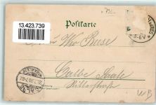 88400 W7950 Jordanbad 1899 Lithographie Ummendorf Kreuzberg
