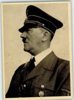 Männer der Zeit Nr 124 Sonderstempel Tag der Briefmarke 1943 München Hitler