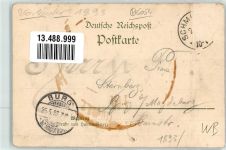 98559 O6054 Schmücke 1893 Gebrauchsspuren Vorläufer Litho
