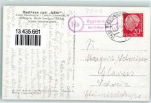 88524 W7946 Offingen , Württ - Gasthaus Zum Adler Alfons Moosbrugger Landpost Oggolshausen
