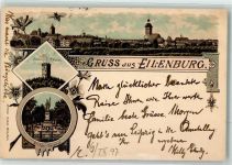 04838 O7280 Eilenburg 1897 - Kriegerdenkmal Sorben-Turm Verlag Ottmar Zieher-München