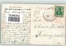 31171 W3204 Nordstemmen 1914 - Bahnhof Bahnpost