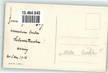 B.K.W. I 633-3 August Patek Glückwunsch Lebkuchen Kind Dackel BKW