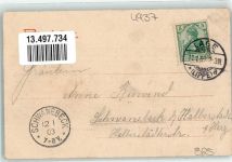 32791 W4937 Lage , Lippe 1903 - Bahnhof