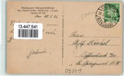 09221 O9124 Neukirchen , Erzgeb - Schloss Postamt Rathaus Kirche Chemnitzerstraße