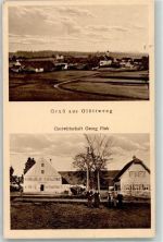 89361 W8871 Glöttweng Gebrauchsspuren Gasthaus Fink Foto AK