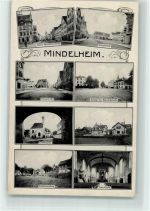 87719 W8948 Mindelheim Gebrauchsspuren Gruftkapelle Pfarrkirche Kanzel Bahnhofstraße Hauptstraße