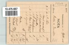 69239 W6918 Neckarsteinach 1900 Nota Hotel Pension Zur Harfe Nota