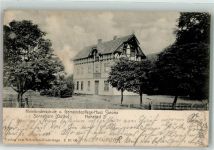 99869 O5801 Sonneborn b Gotha, Thür 1908 Foto AK Haus Sarona Kleinkinderschule & Gemeindepflege-Haus Hohelied 21