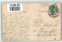 99869 O5801 Sonneborn b Gotha, Thür 1908 Foto AK Haus Sarona Kleinkinderschule & Gemeindepflege-Haus Hohelied 21
