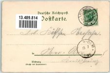 55237 W6509 Flonheim 1898 Gebrauchsspuren Ev. Kirche Kriegerdenkmal Bahnhof