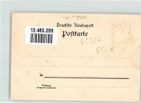 45525 W4320 Blankenstein , Ruhr 1896 Lithographie Hotel Petring