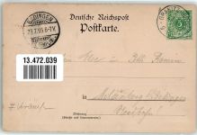 18609 O2337 Binz 1895 Vorläufer Jagdschloss Granitz Insel Rügen
