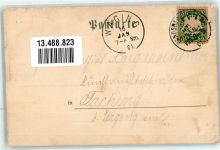 86899 W8910 Landsberg a. Lech 1901 - Trompeter Siegel Ritterrüstung