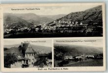 55743 W6580 Fischbach b Idar-Oberstein - Bahnhof Fischbach-Weierbach Rheinisches Diakonissenhaus Hofgut Niederreidenbach