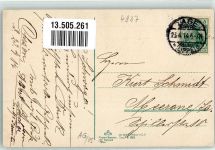 32791 W4937 Lage , Lippe 1914 - Eichen-Allee Villen