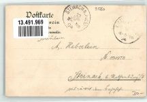 91207 W8560 Lauf a d Pegnitz 1904 Lithographie Ehem. Forsthaus Gasthaus Meier