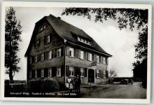 88326 W7960 Aulendorf , Württ Foto AK Gasthaus zum Mohren