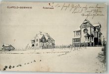 57072 W5900 Klafeld 1911 Gebrauchsspuren Feldstraße Villen Winter