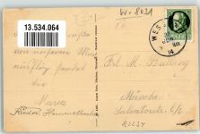 82234 W8031 Weßling , Oberbay 1914 - Post Gasthaus zur Post Isar