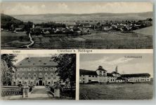86674 W8851 Baar Schwaben Foto AK Unterbaar Schloß Unterbaar Schloßbrauerei