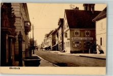 77704 W7602 Oberkirch , Baden 1916 - Dorfbrunnen Gasthaus zum Bären