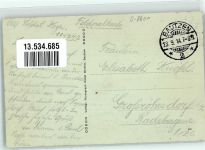 02694 O8601 Malschwitz 1914 - Kirche Gasthaus Sende