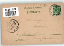 14770 O1800 Brandenburg an der Havel 1895 Lithographie Verläufer Druck um 1890 Kriegerdenkmal Rathaus Dom Stadtwappen