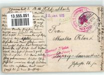 39397 O3237 Schwanebeck b Oschersleben 1915 - Gasthaus Schützenhaus Rot Kreuz-Stempel