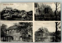 07389 O6843 Ranis - Burg Ranis Krankenhaus Gasthaus Wilhelmshain