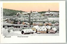 01683 O8255 Nossen Passepartout Winterlandschaft