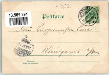 39619 O3552 Arendsee Altmark 1897 Lithographie Villa Concen Villa Reip Kurhaus Landw. Schule Klosterkirche