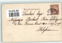 Magyar-Magnas Gentilhomme Hongrois Goliat Malata Kavet Werbung Militär Ungarn 1900 Lithographie / Künstlerkarte
